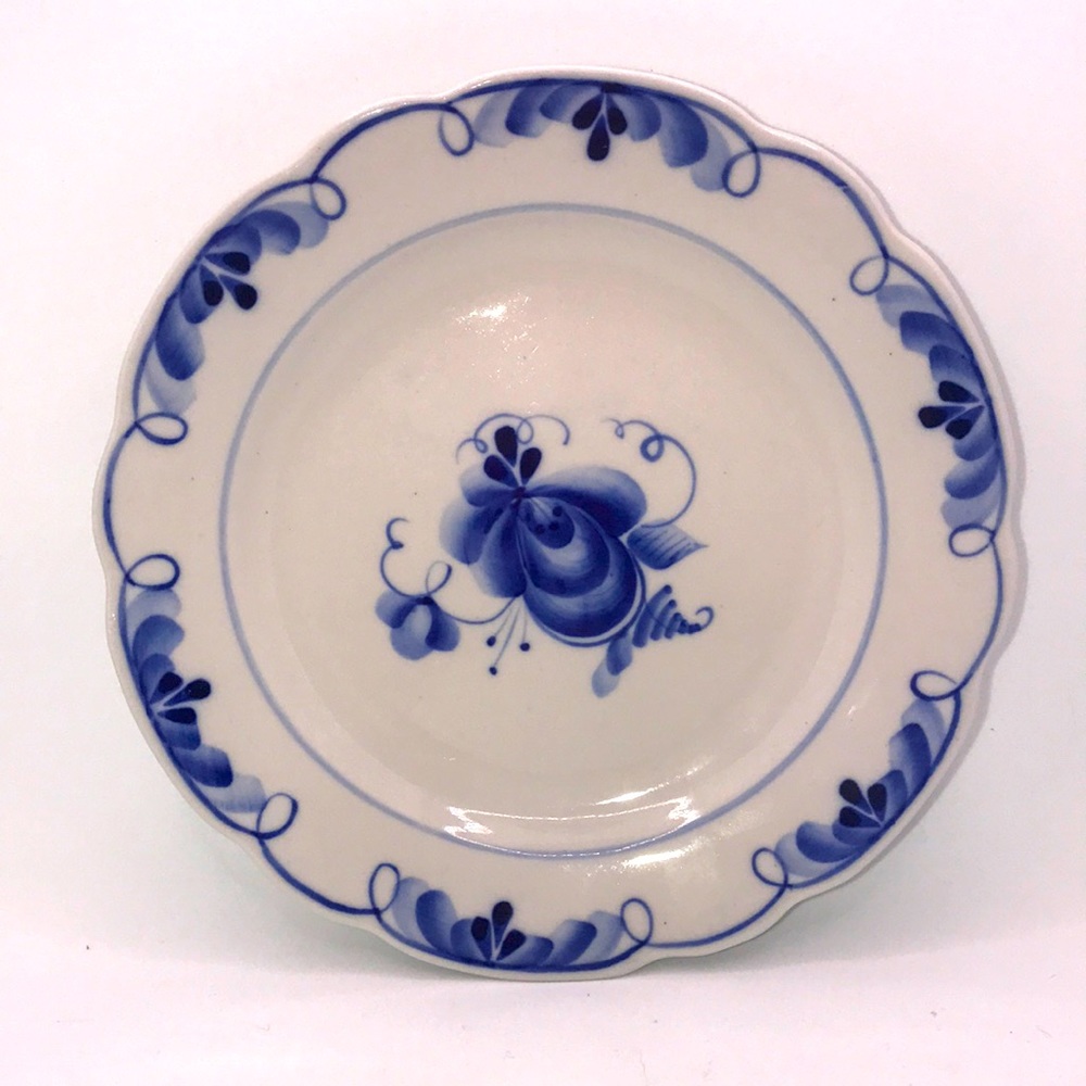 🧡 Royal Delft Blue Porcelain Plate 🧡